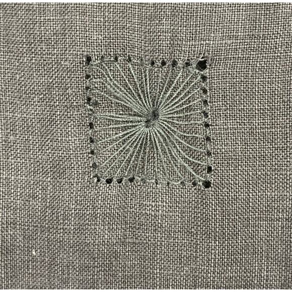 Vintage 90's David Dart Plus Sz 1X Black Linen Maxi Tank Dress Pickstitch Detail - Picture 3 of 8